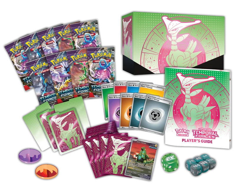 JCC POKÉMON SV5 : COFFRET D'ÉLITE FORCES TEMPORELLES