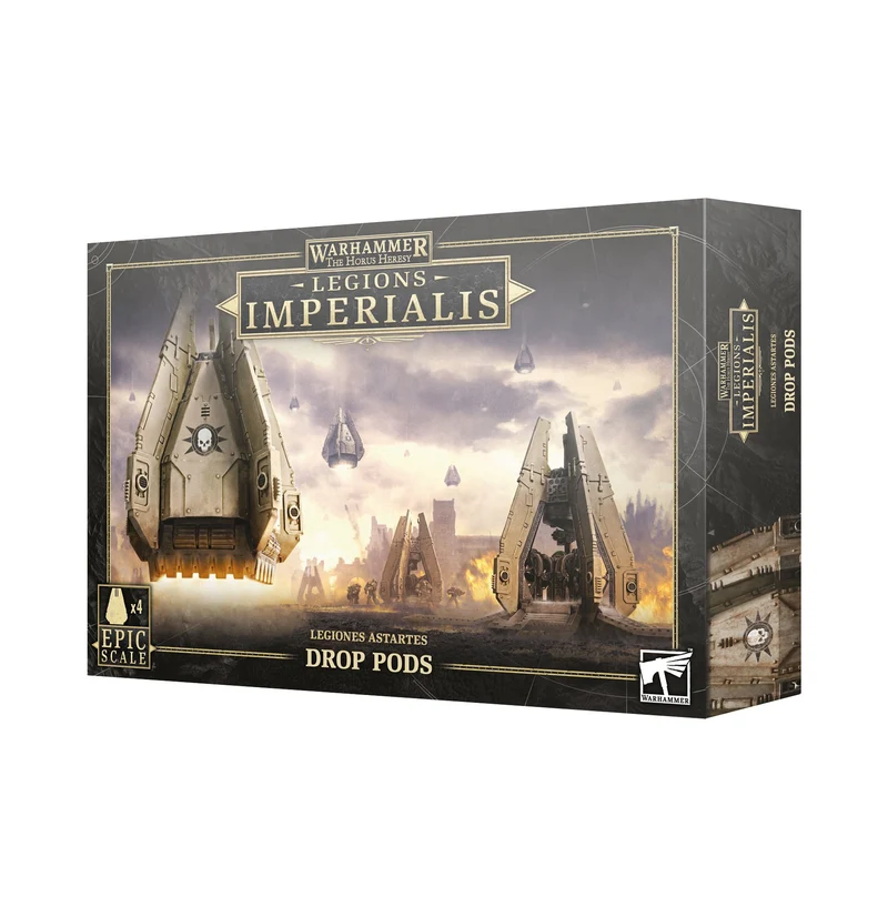 LEGIONS IMPERIALIS : CAPSULES DE LANCEMENT DES LEGIONS ASTARTES