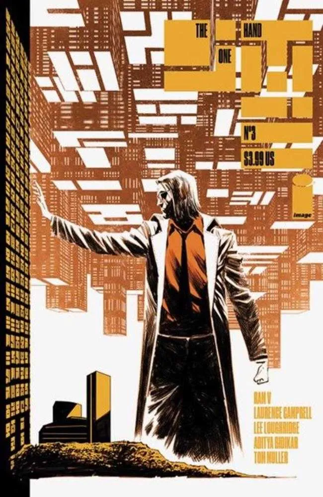One Hand #3 (sur 5) Couverture B Variante Sumit Kumar & Lee Loughridge (Public averti)