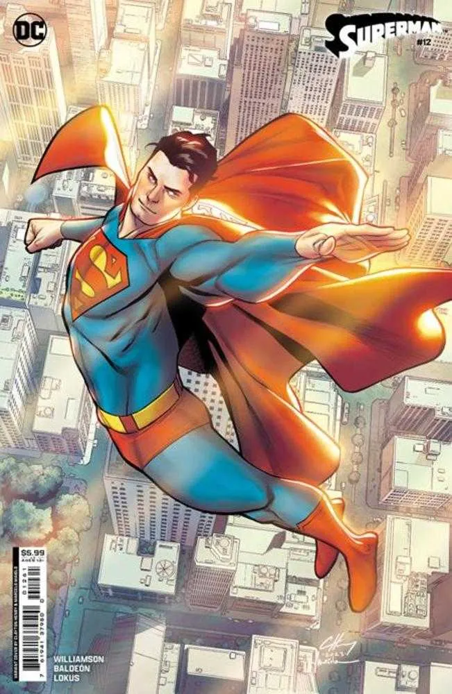 Superman #12 Couverture C Clayton Henry Variante sur papier cartonné