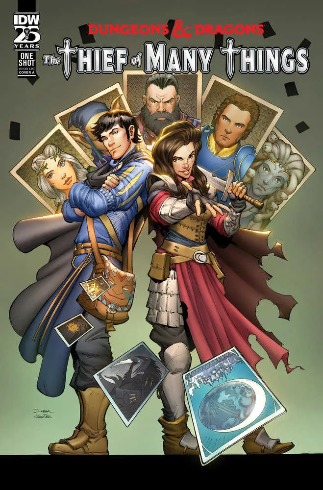 Donjons et Dragons : Le Voleur de mille choses Couverture A (Dunbar)