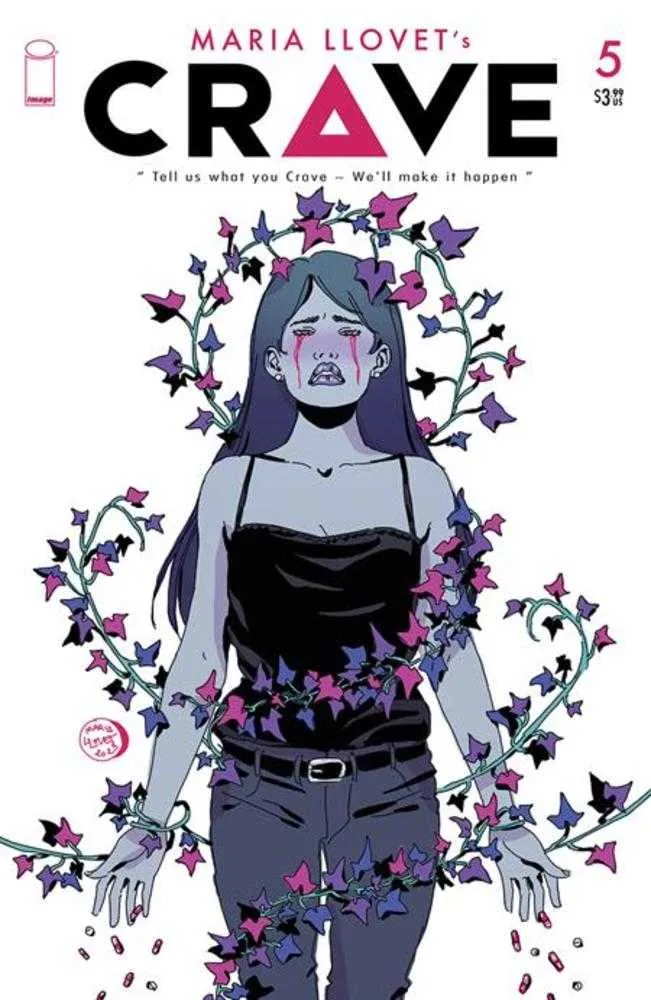 Crave n° 5 (sur 6) Couverture A Maria Llovet (Public averti)
