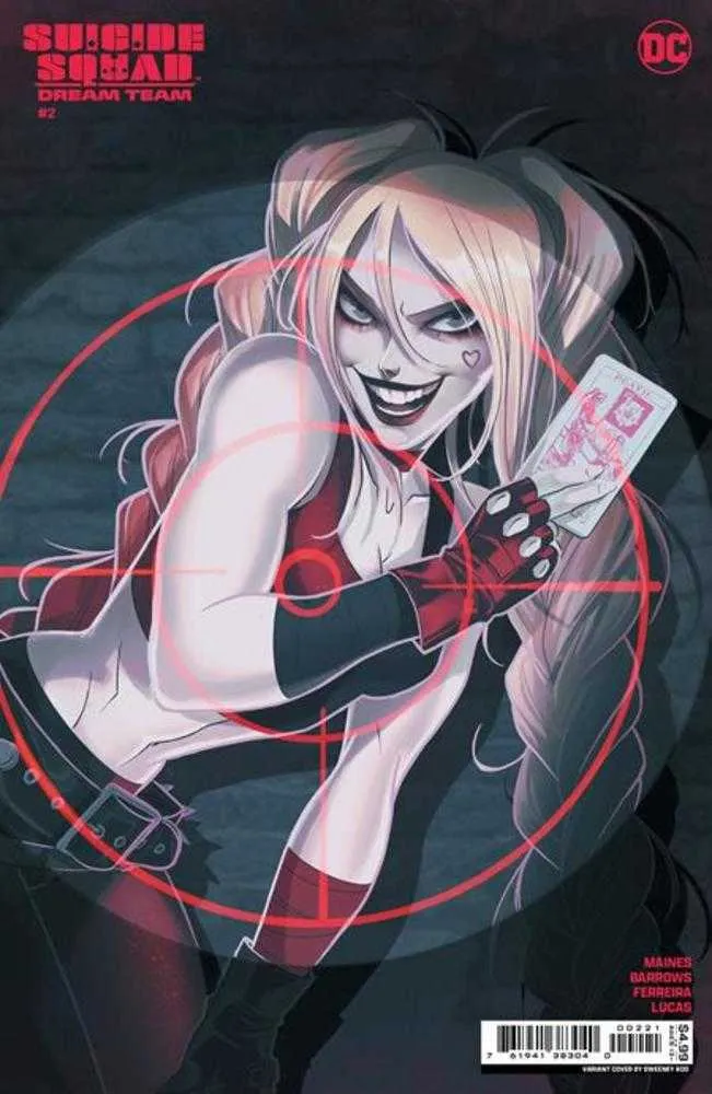 Suicide Squad Dream Team #2 (sur 4) Couverture B Variante sur papier cartonné Sweeney Boo