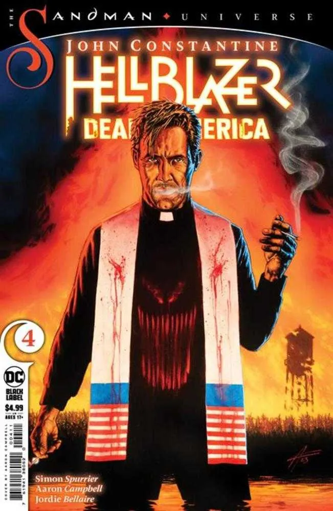 John Constantine Hellblazer Dead In America #4 (sur 9) Couverture A Aaron Campbell (Mature)