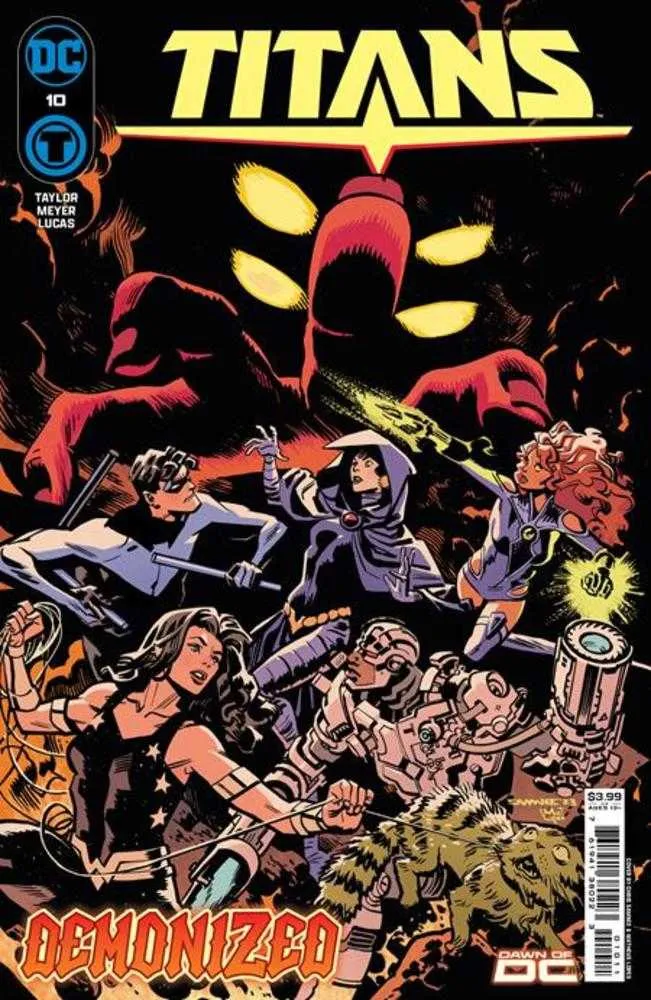 Titans #10 couvre un Chris Samnee