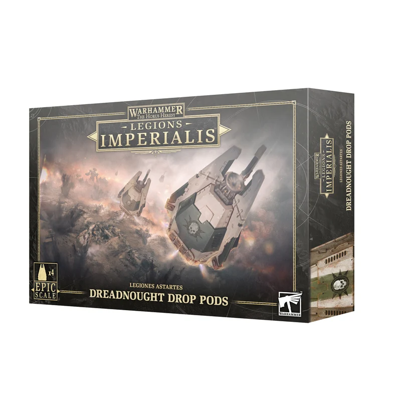 LEGIONS IMPERIALIS : LEGIONES ASTARTES DREADNOUGHT DROP PODS