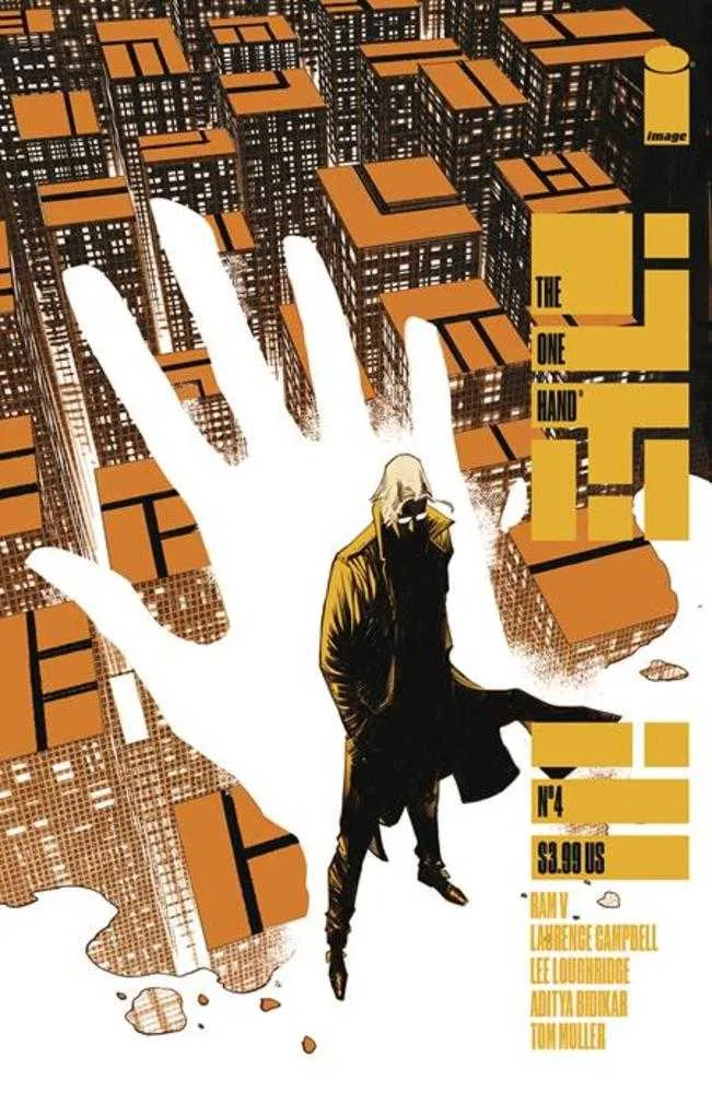 One Hand #4 (sur 5) Couverture B Sumit Kumar & Lee Loughridge (Public averti)
