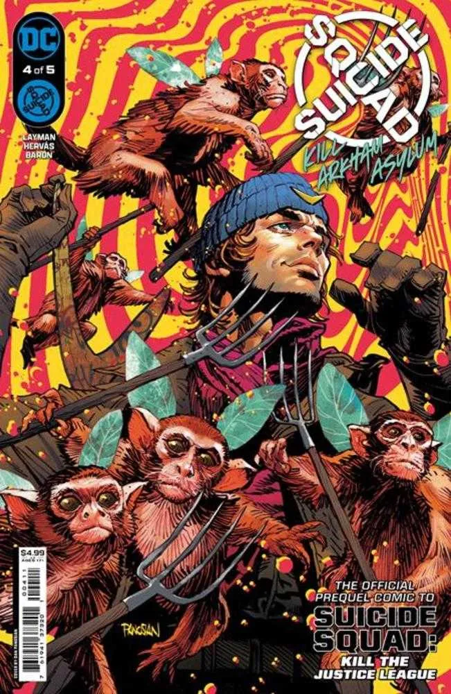Suicide Squad Kill Arkham Asylum #4 (sur 5) Couverture A Dan Panosian (Public averti)