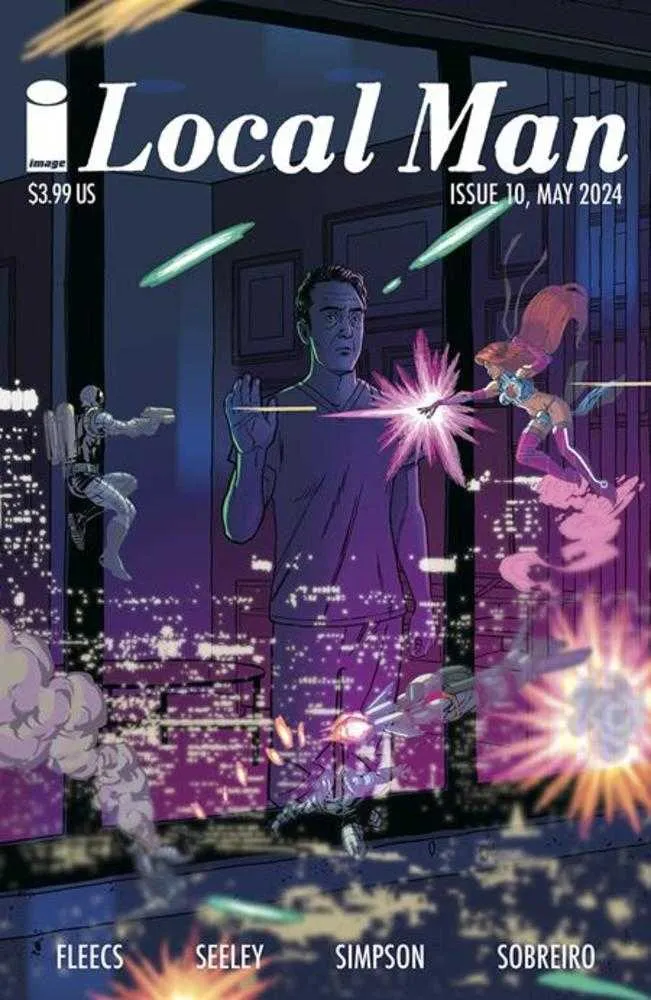 Local Man #10 Couverture A Tony Fleecs & Tim Seeley (Public averti)