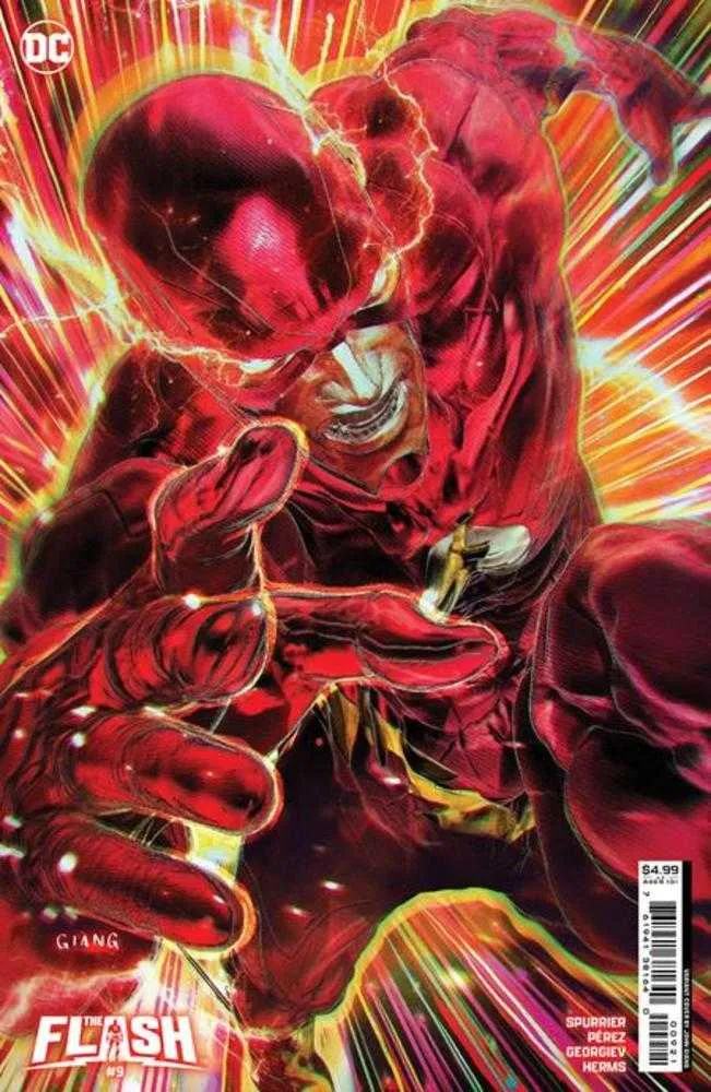 Flash #9 Couverture B John Giang Variante sur papier cartonné