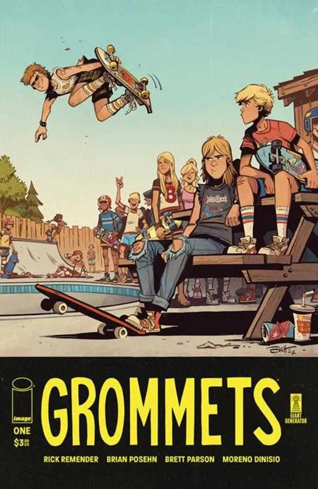 Grommets n° 1 (sur 7) Couverture A Brett Parson