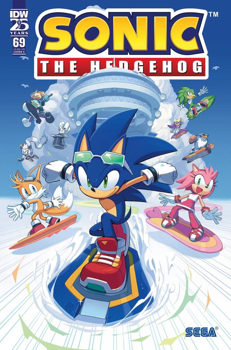 Sonic le Hérisson n° 69 Couverture A (Kim)