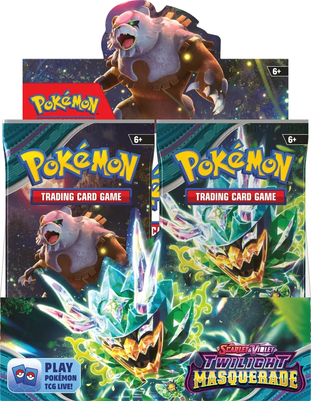 JCC POKÉMON SV6 : BOOSTERS CRÉPUSCULAIRE MASQUÉ