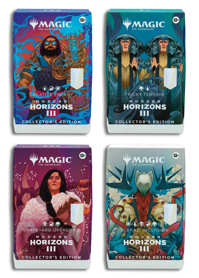 MODERN HORIZONS 3 : DECKS DE COMMANDANT