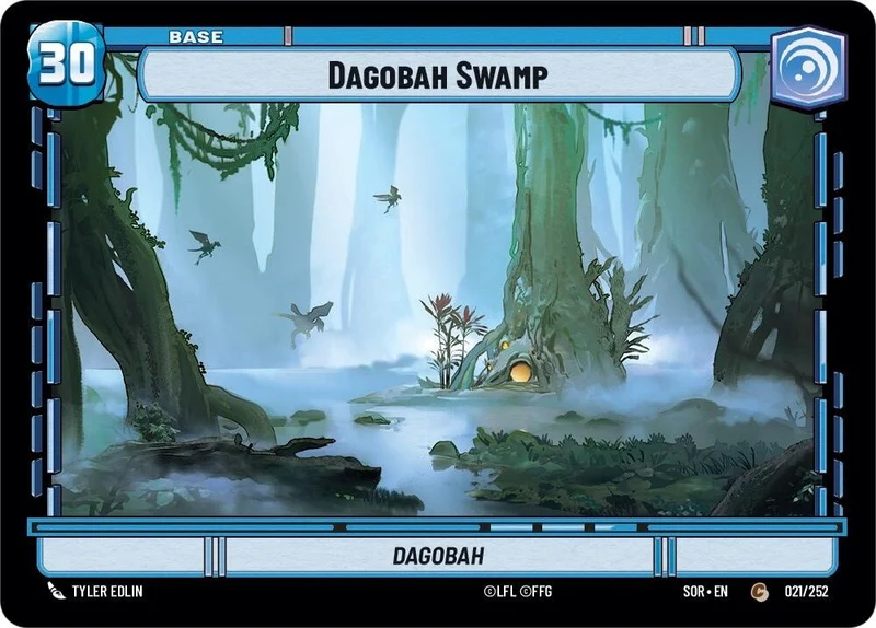 Marais de Dagobah // Bouclier (21 // T02) [Étincelle de rébellion]