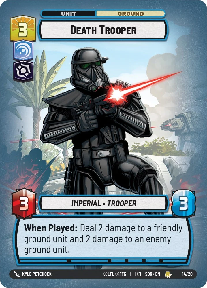 Death Trooper (Promo de jeu hebdomadaire) (14/20) [Promos Spark of Rebellion]