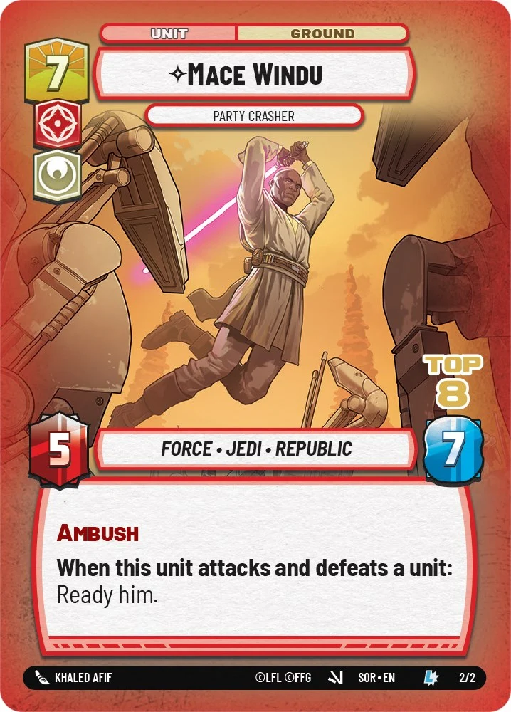 Mace Windu - Party Crasher (Top 8) (2/2) [Promotions Spark of Rebellion]