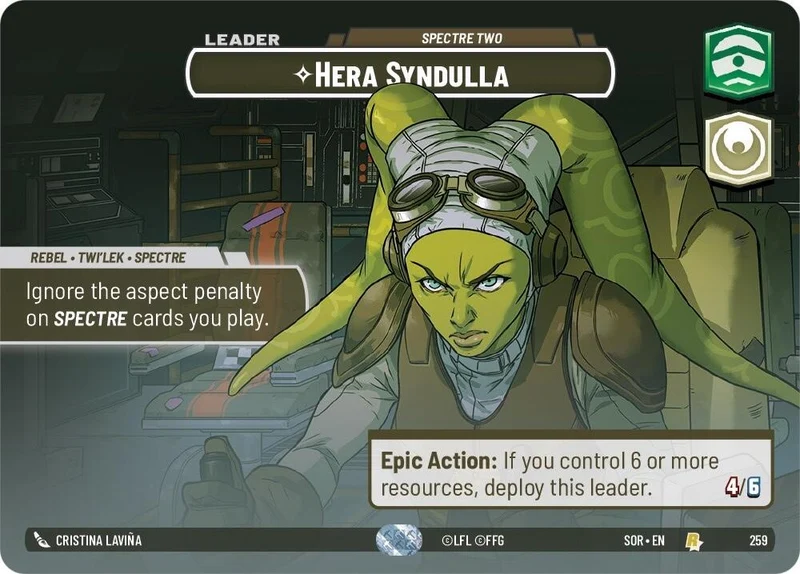 Hera Syndulla - Spectre Deux (Vitrine) (259) [Étincelle de rébellion]