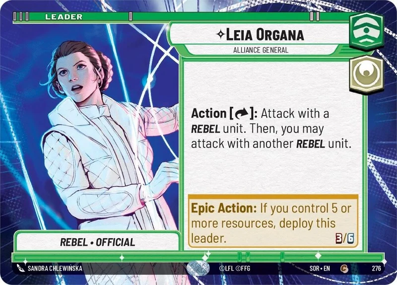 Leia Organa - Général de l'Alliance (Hyperespace) (276) [Étincelle de rébellion]