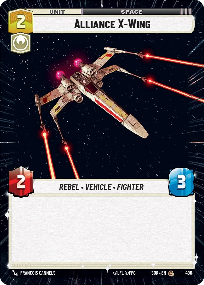 Alliance X-Wing (Hyperespace) (496) [Étincelle de rébellion]