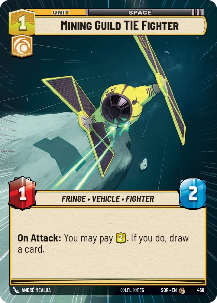 Mining Guild TIE Fighter (Hyperespace) (468) [Étincelle de rébellion]