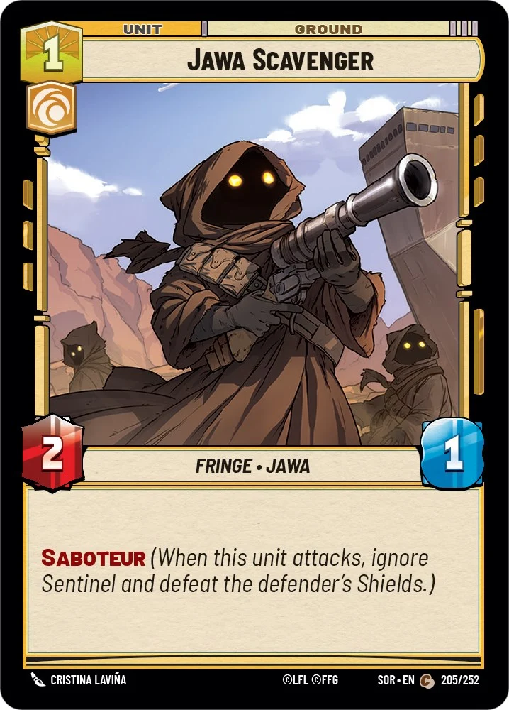 Jawa Scavenger (205/252) [Étincelle de rébellion]