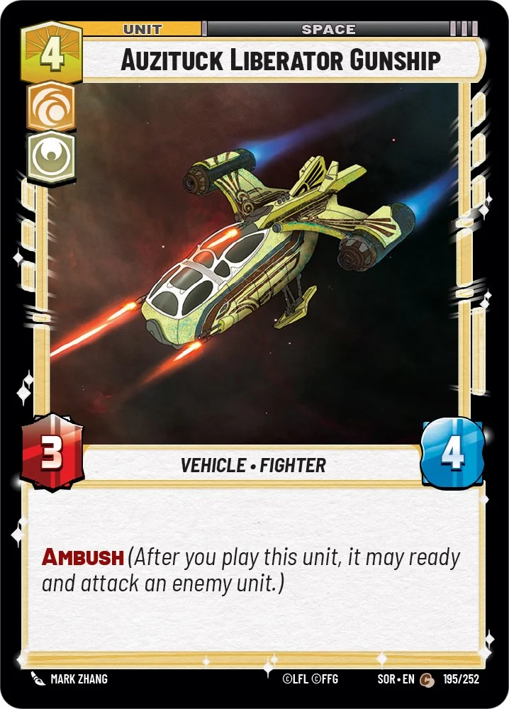 Auzituck Liberator Gunship (195/252) [Étincelle de rébellion]