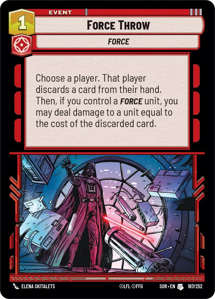 Lancer de force (167/252) [Étincelle de rébellion]