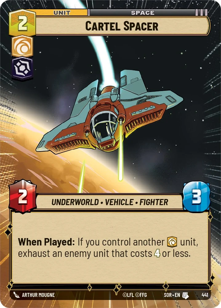 Espaceur du cartel (Hyperespace) (441) [Étincelle de rébellion]