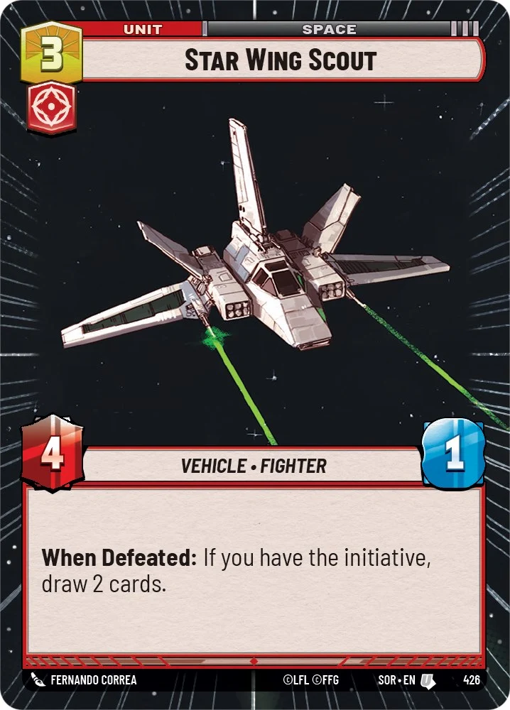 Star Wing Scout (Hyperespace) (426) [Étincelle de rébellion]