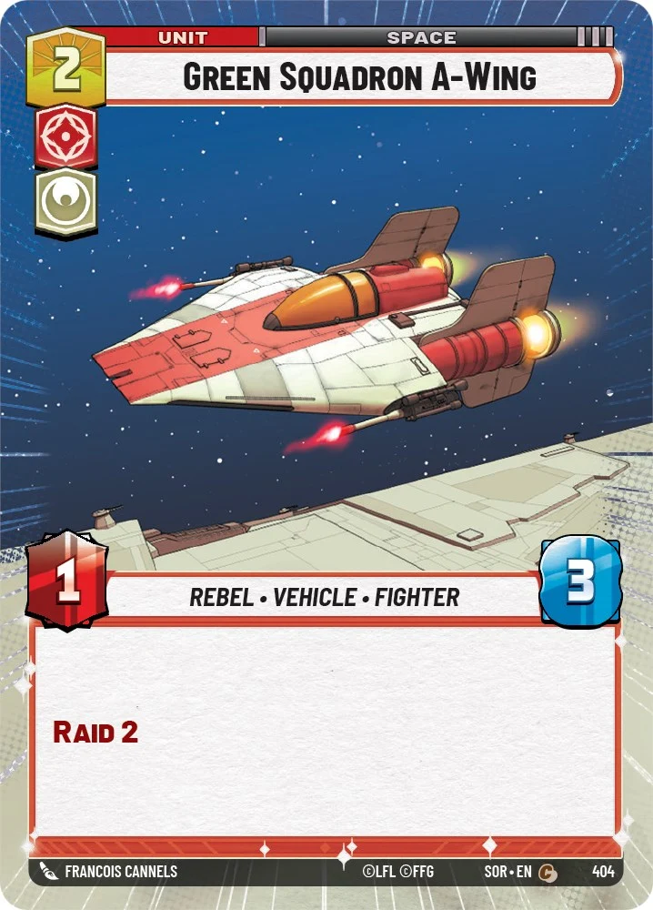 A-Wing de l'escadron vert (hyperespace) (404) [Étincelle de rébellion]