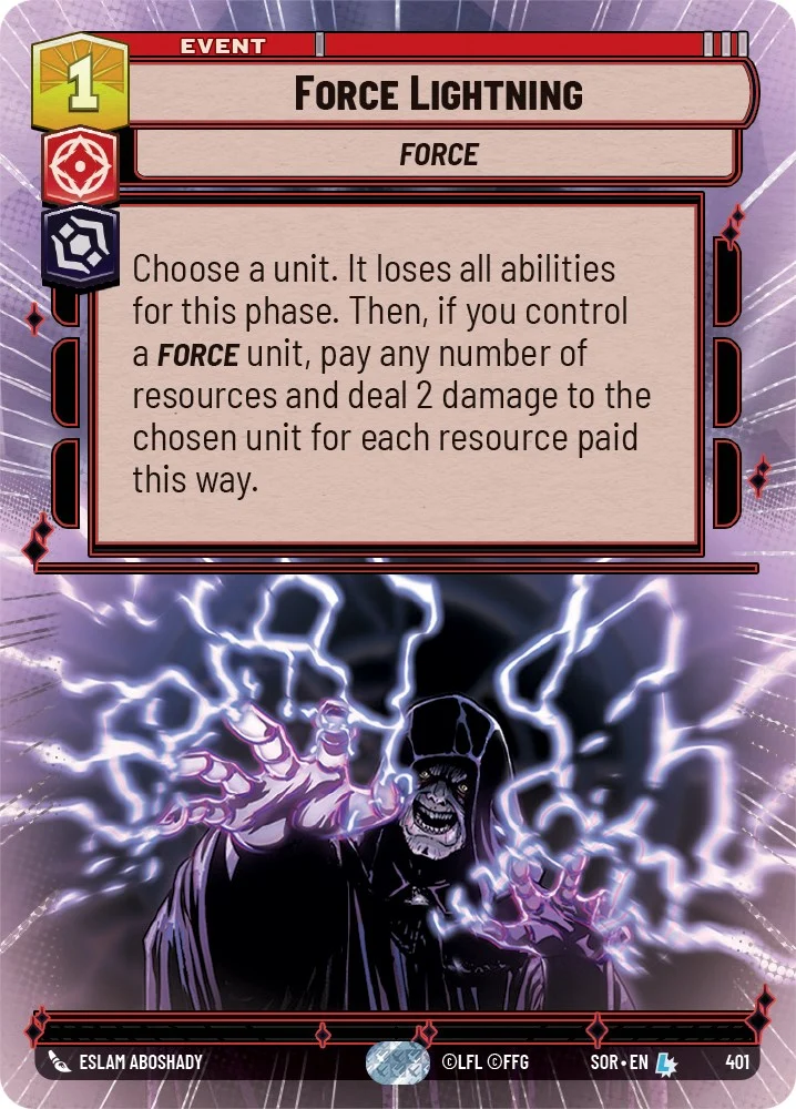 Force Lightning (Hyperespace) (401) [Étincelle de rébellion]