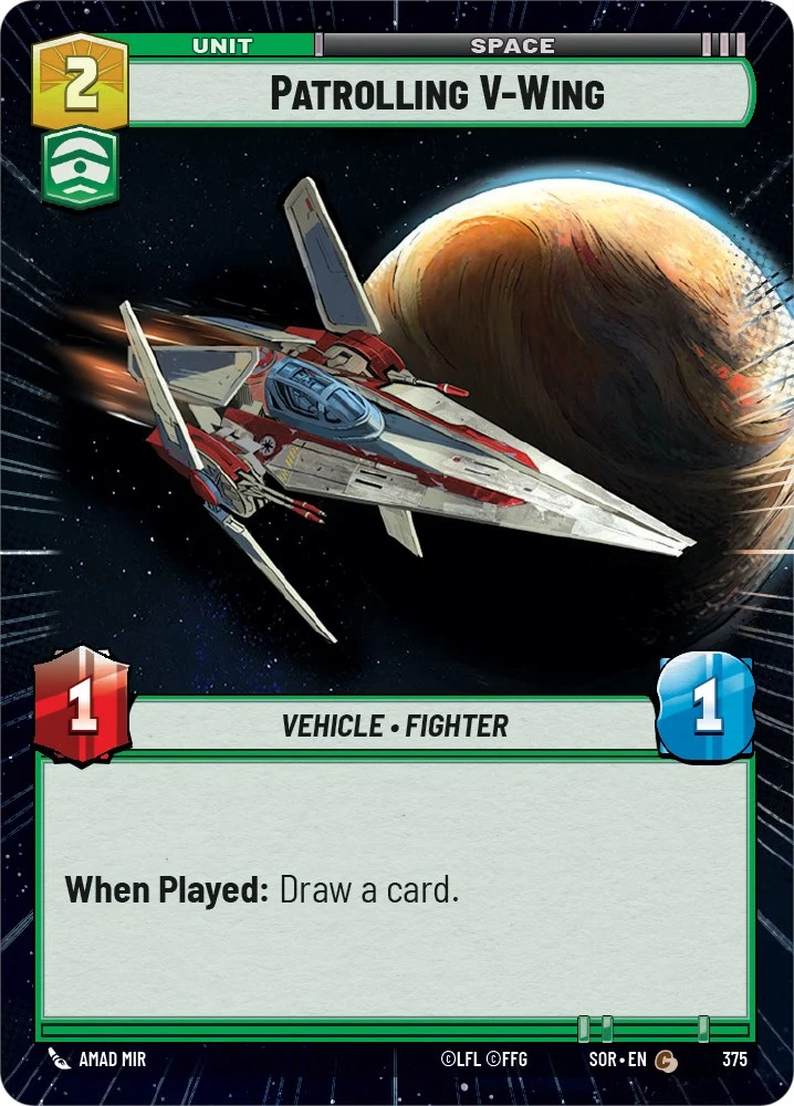 Patrouille du V-Wing (Hyperespace) (375) [Étincelle de rébellion]