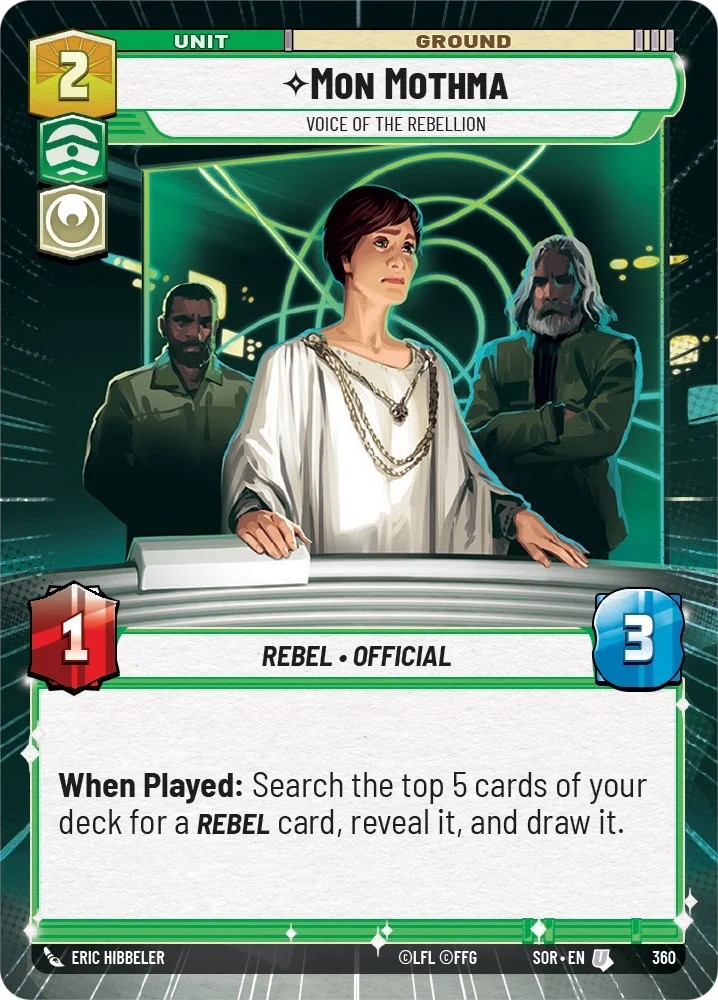 Mon Mothma - Voix de la rébellion (Hyperespace) (360) [Étincelle de rébellion]