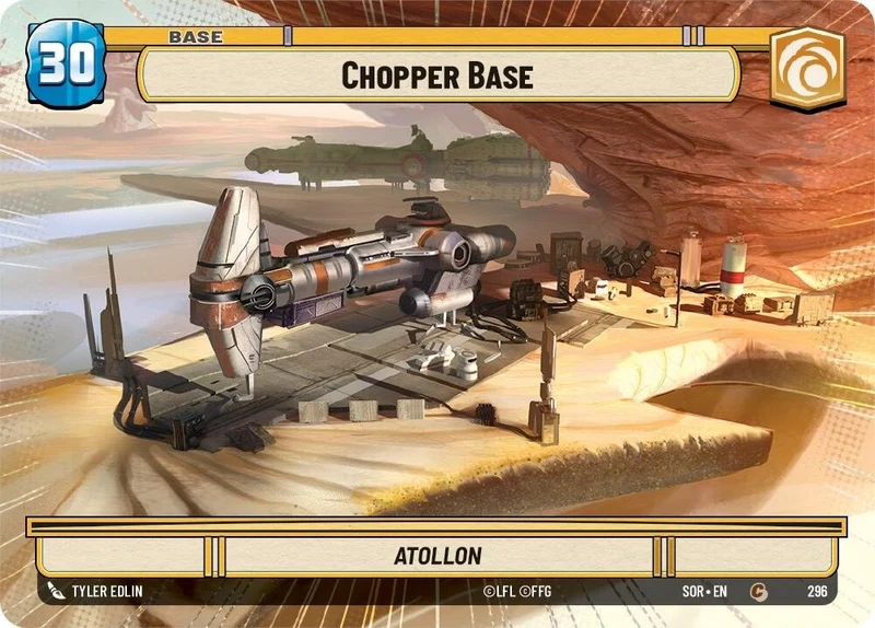 Base Chopper (Hyperespace) (296) [Étincelle de rébellion]