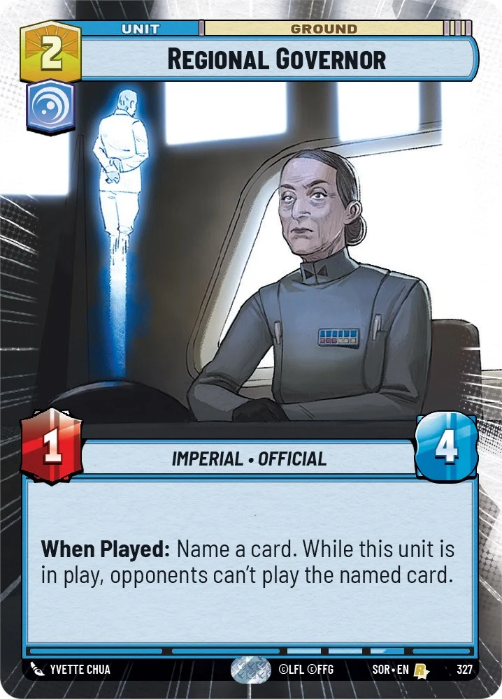 Gouverneur régional (Hyperespace) (327) [Étincelle de rébellion]