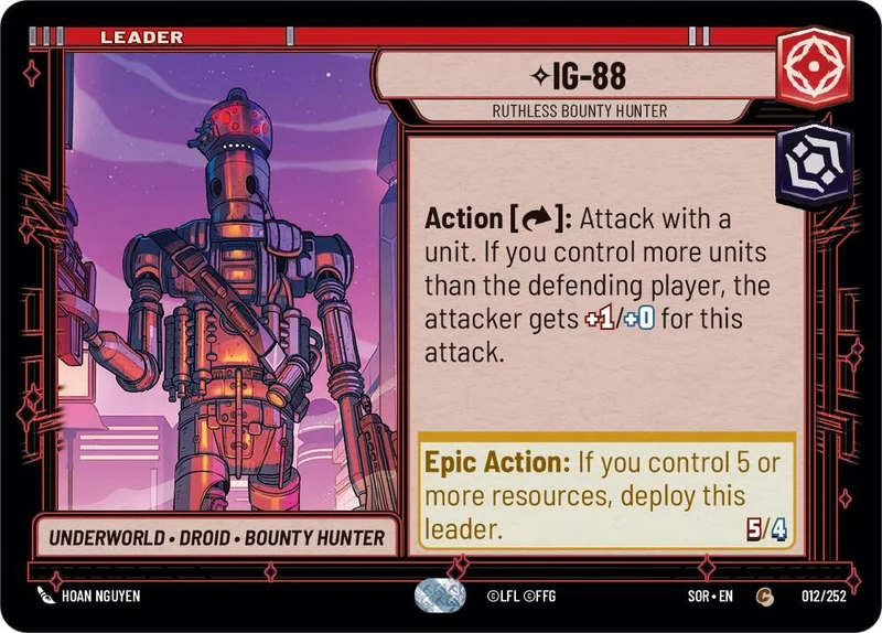 IG-88 - Chasseur de primes impitoyable (012/252) [Étincelle de rébellion]
