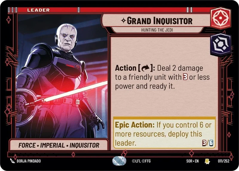 Grand Inquisiteur - Chasse aux Jedi (011/252) [Étincelle de rébellion]