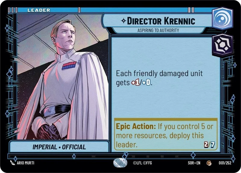 Réalisateur Krennic - Aspirer à l'autorité (001/252) [Étincelle de rébellion]