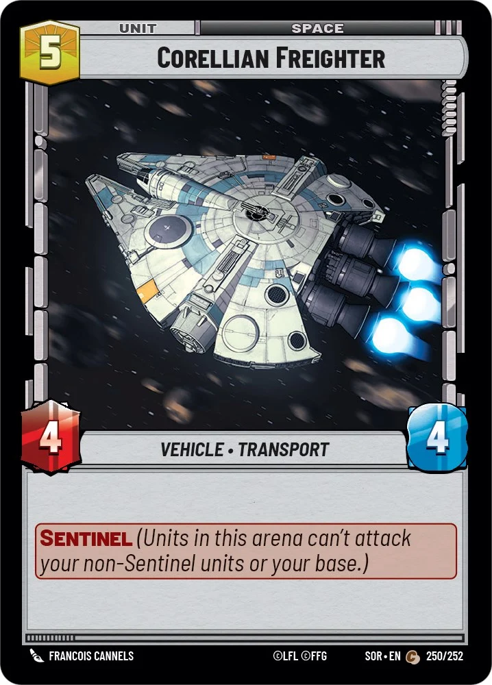 Cargo corellien (250/252) [Étincelle de rébellion]