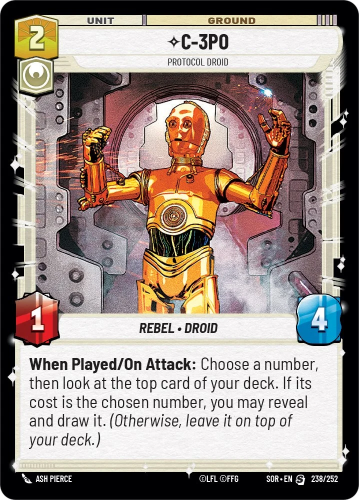 C-3PO - Protocole Droid (238/252) [Étincelle de rébellion]