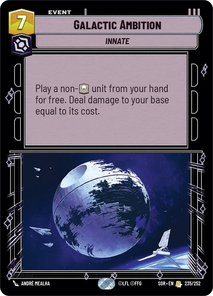 Ambition galactique (235/252) [Étincelle de rébellion]