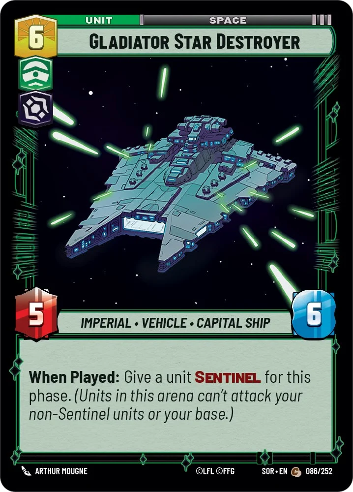Destructeur d'étoiles Gladiator (086/252) [Étincelle de rébellion]