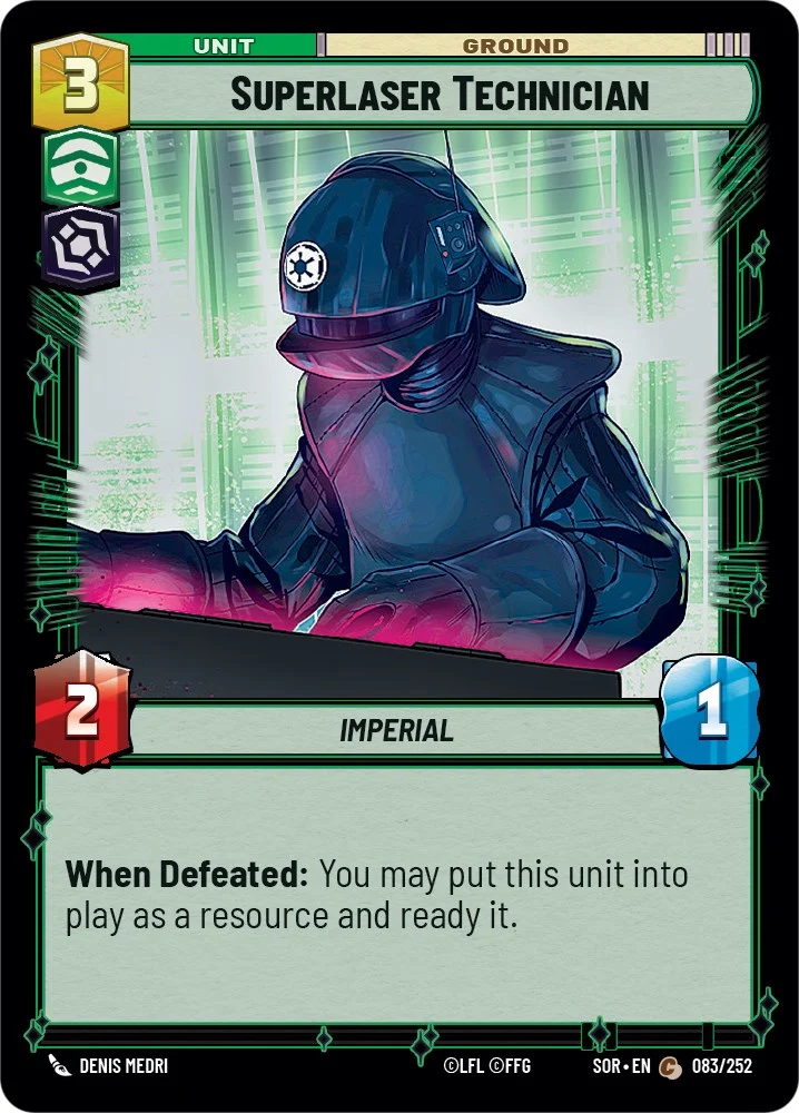 Technicien Superlaser (083/252) [Étincelle de rébellion]