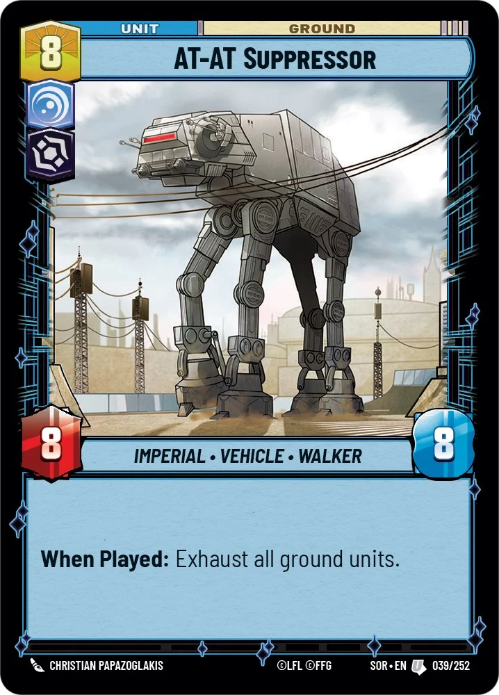 Suppresseur AT-AT (039/252) [Étincelle de rébellion]