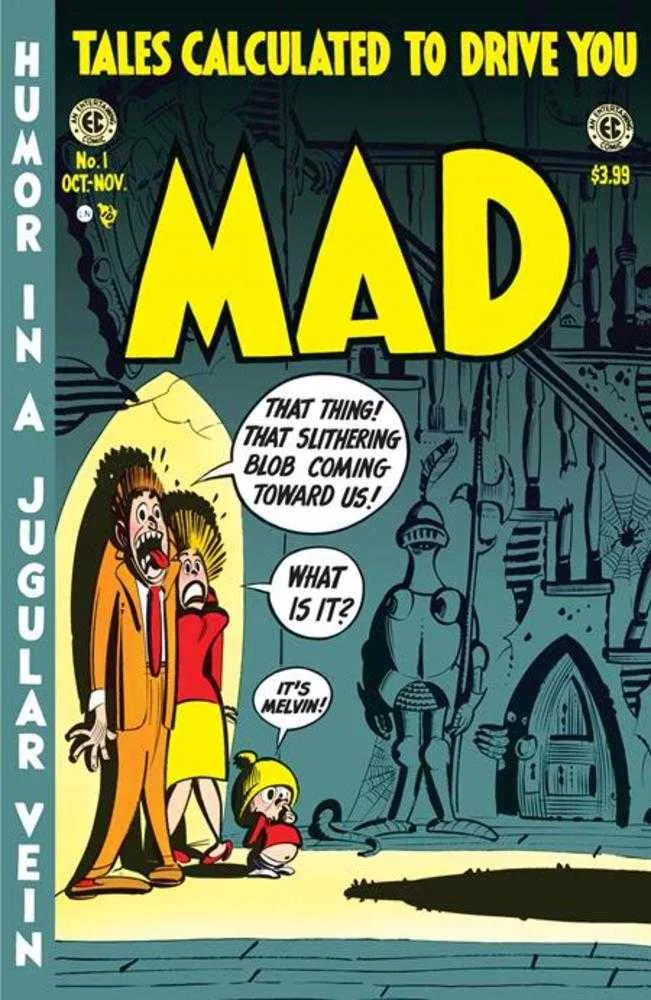 Mad Magazine n° 1, édition fac-similé, couverture A, Harvey Kurtzman