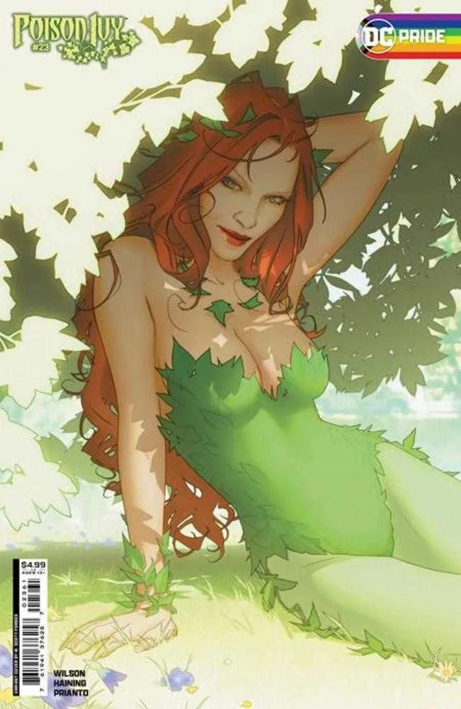 Poison Ivy #23 Couverture DW Scott Forbes DC Pride 2024 Variante sur papier cartonné
