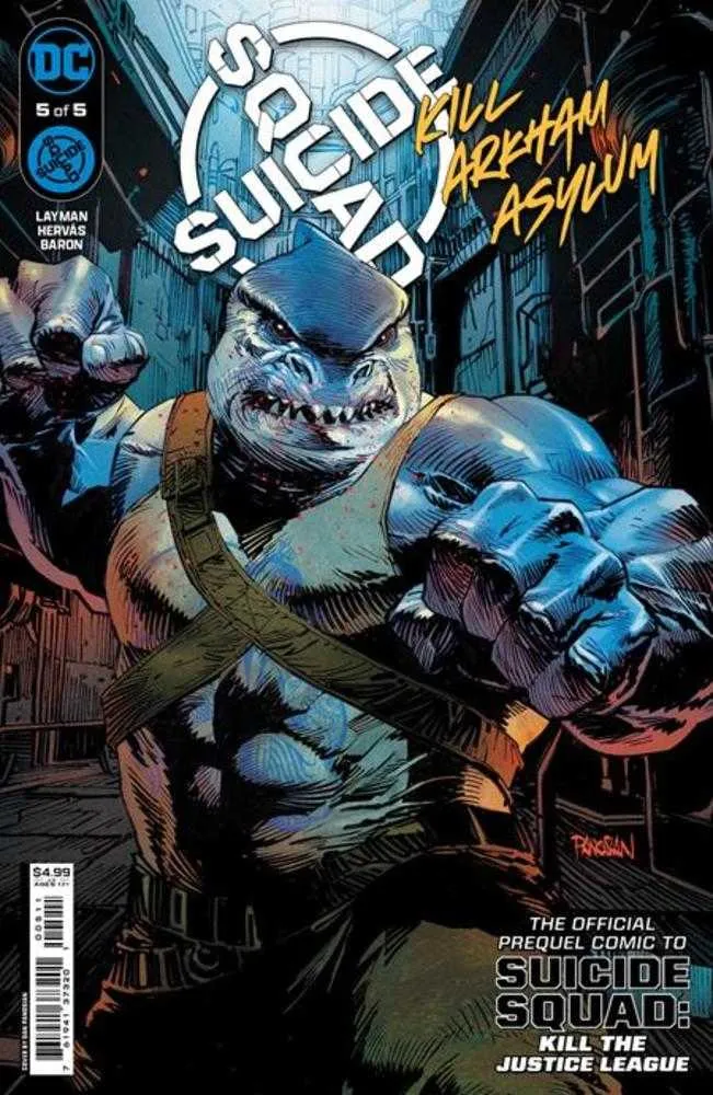 Suicide Squad Kill Arkham Asylum #5 (sur 5) Couverture A Dan Panosian (Public averti)