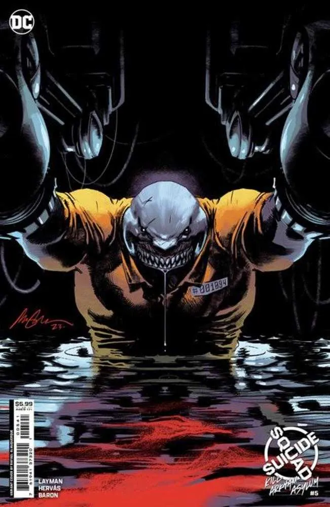 Suicide Squad Kill Arkham Asylum #5 (sur 5) Couverture C Rafael Albuquerque Variante sur papier cartonné (Public averti)