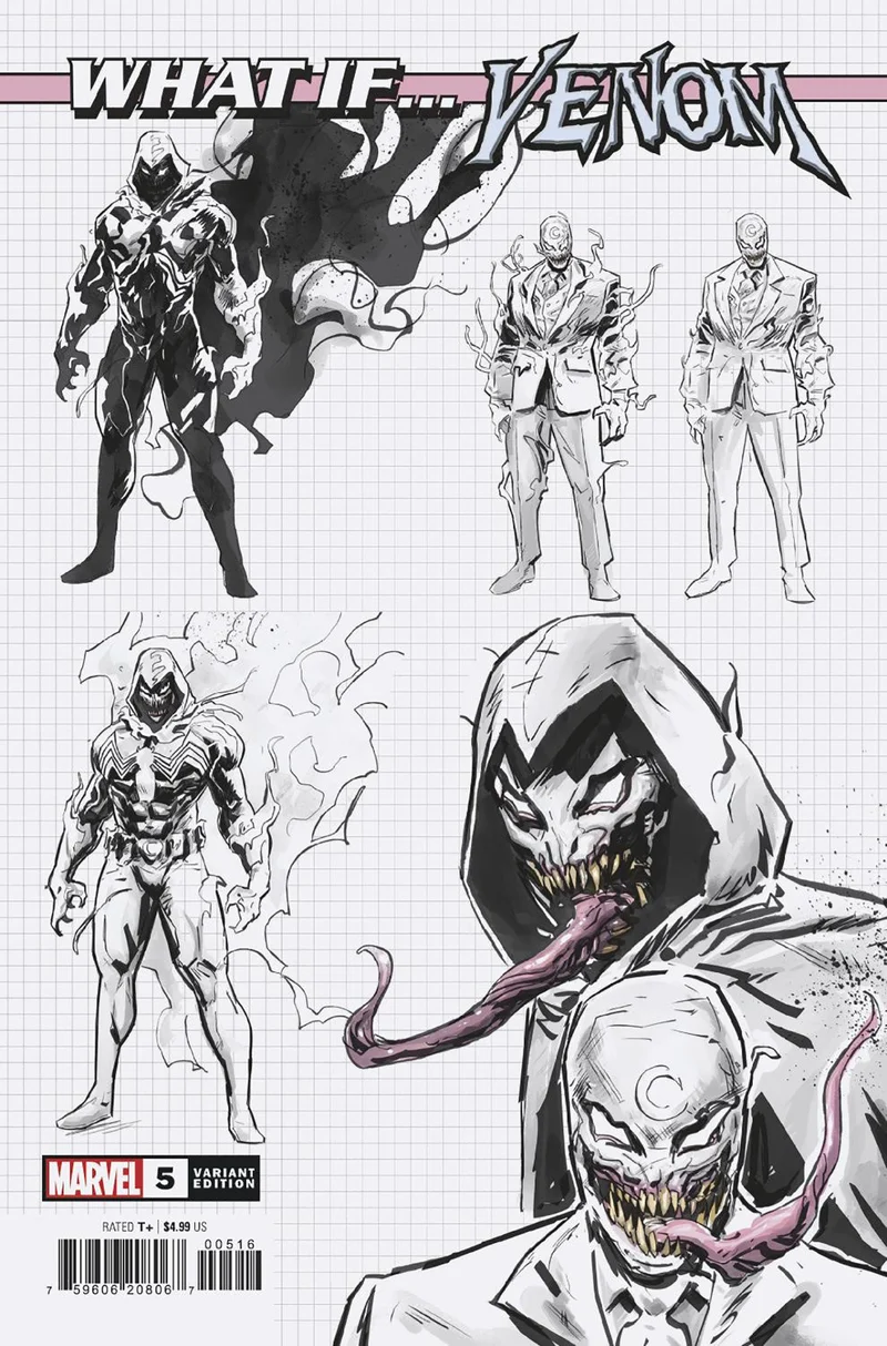 Et si...? Venom #5 Variante de design de Jesus Hervas